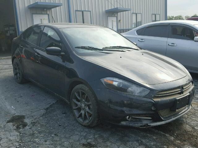 1C3CDFBH3DD230612 - 2013 DODGE DART SXT BLACK photo 1