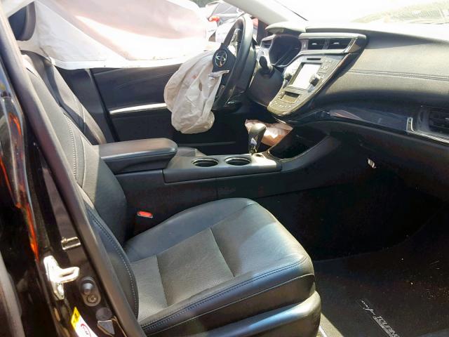 4T1BK1EB1FU137223 - 2015 TOYOTA AVALON XLE BLACK photo 5