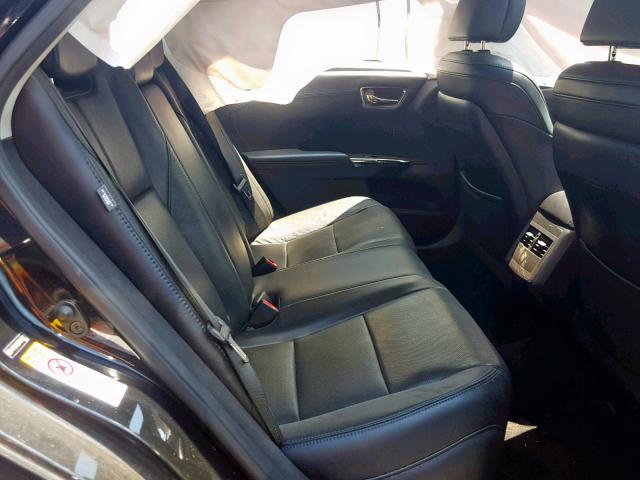 4T1BK1EB1FU137223 - 2015 TOYOTA AVALON XLE BLACK photo 6