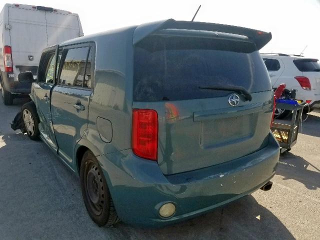 JTLKE50E181012588 - 2008 TOYOTA SCION XB Жасыл фото 3