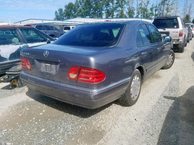 WDBJF65F5WA521641 - 1998 MERCEDES-BENZ E 320 GRAY photo 4