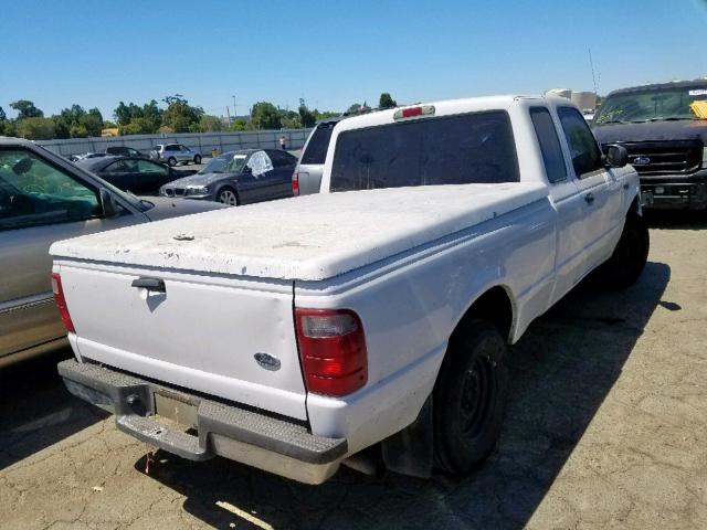 1FTYR14D41PB18198 - 2001 FORD RANGER SUP WHITE photo 4