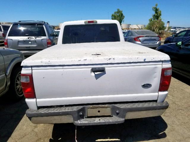 1FTYR14D41PB18198 - 2001 FORD RANGER SUP WHITE photo 6