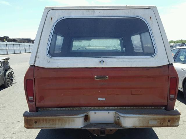 F25JRY29216 - 1977 FORD F-250 RED photo 6