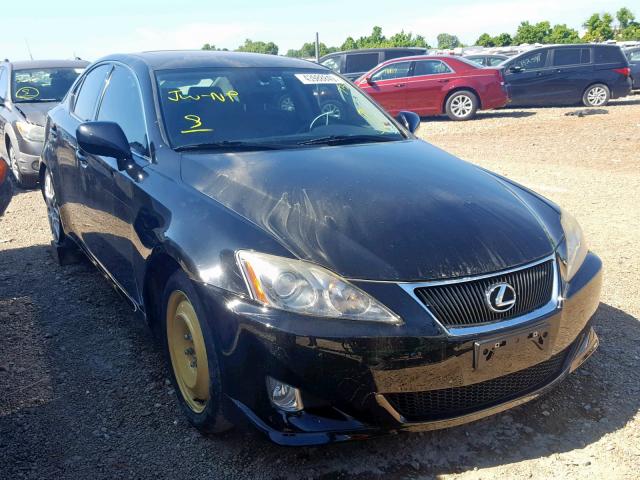 JTHBE262X82013545 - 2008 LEXUS IS 350 BLACK photo 1