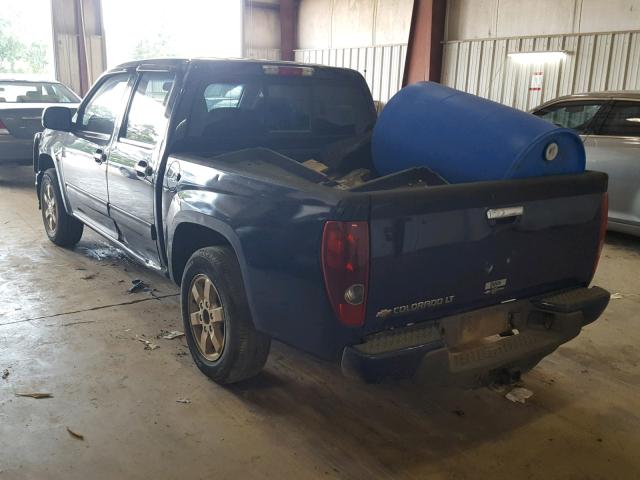 1GCDSCF97C8104946 - 2012 CHEVROLET COLORADO L BLUE photo 3