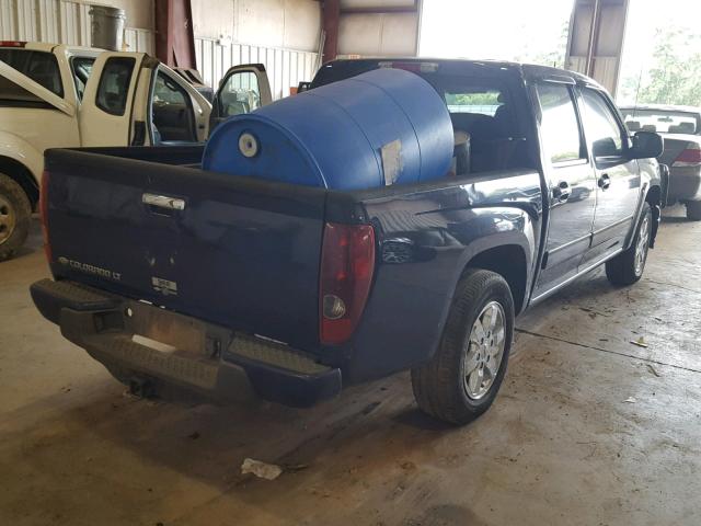 1GCDSCF97C8104946 - 2012 CHEVROLET COLORADO L BLUE photo 4