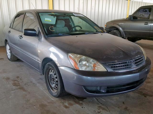 JA3AJ26E46U071606 - 2006 MITSUBISHI LANCER ES GRAY photo 1