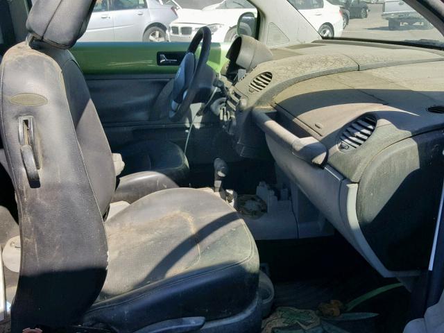 3VWCP21C32M425657 - 2002 VOLKSWAGEN NEW BEETLE მწვანე ფოტო 5