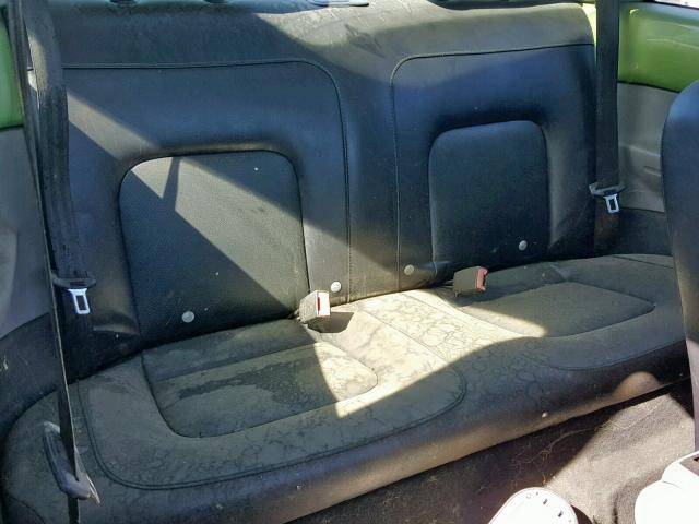 3VWCP21C32M425657 - 2002 VOLKSWAGEN NEW BEETLE მწვანე ფოტო 6