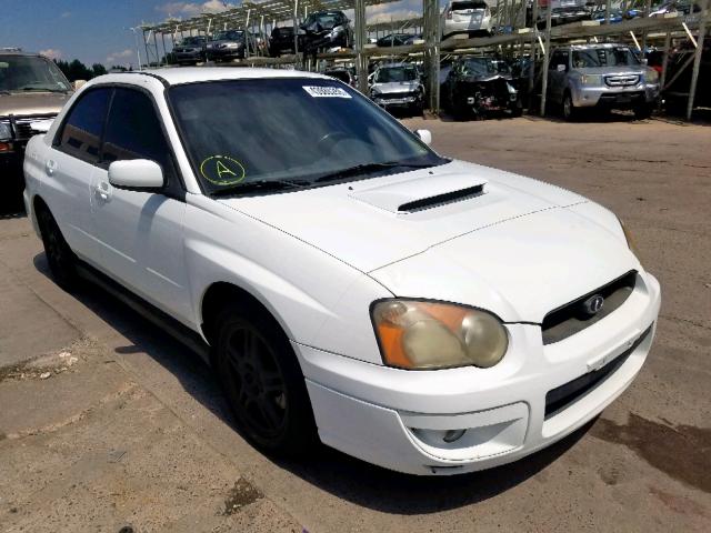 JF1GD29634G504115 - 2004 SUBARU IMPREZA WR WHITE photo 1