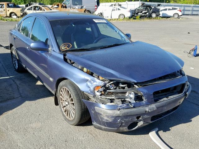 YV1RS58D122162095 - 2002 VOLVO S60 2.4T BLUE photo 1