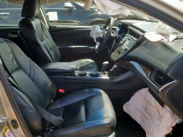 4T1BK1EB9DU022138 - 2013 TOYOTA AVALON BAS TAN photo 5