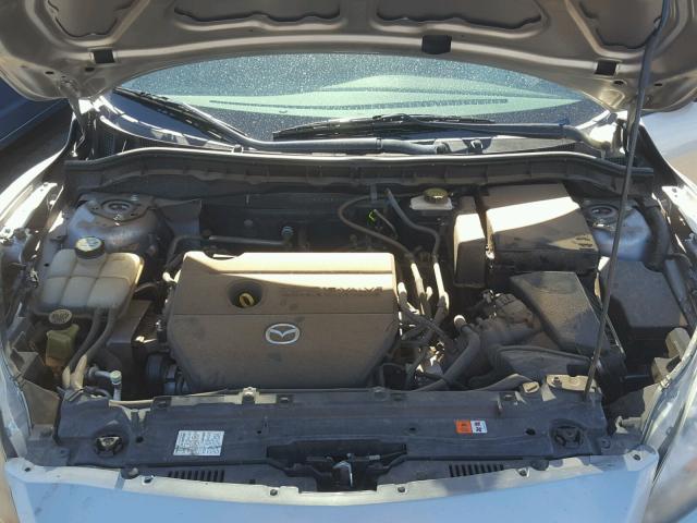 JM1BL1UF1B1474864 - 2011 MAZDA 3 I GRAY photo 7