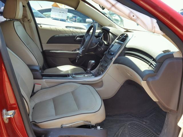 1G11H5SAXDF341420 - 2013 CHEVROLET MALIBU LTZ წითელი ფოტო 5