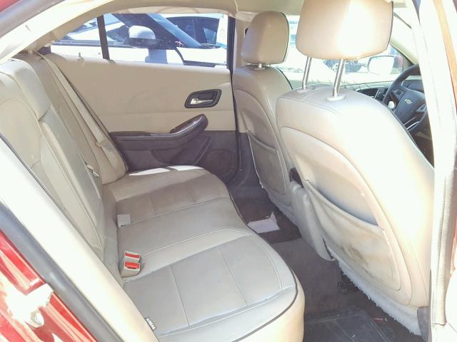 1G11H5SAXDF341420 - 2013 CHEVROLET MALIBU LTZ წითელი ფოტო 6