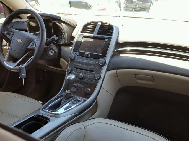 1G11H5SAXDF341420 - 2013 CHEVROLET MALIBU LTZ წითელი ფოტო 9