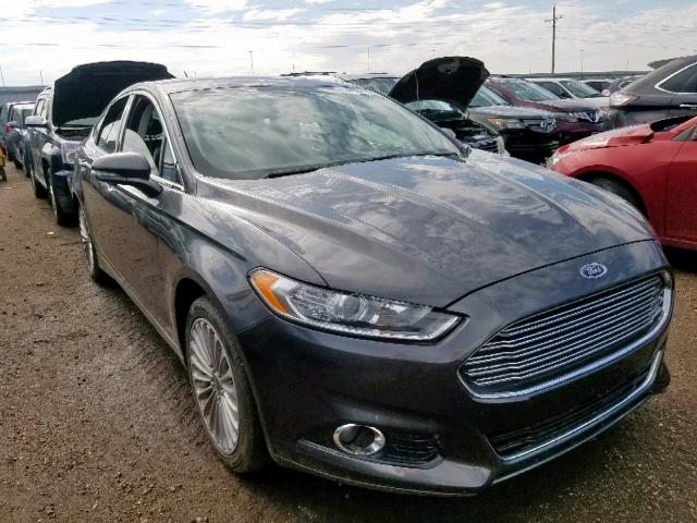 3FA6P0K9XGR331833 - 2016 FORD FUSION TIT CHARCOAL photo 1