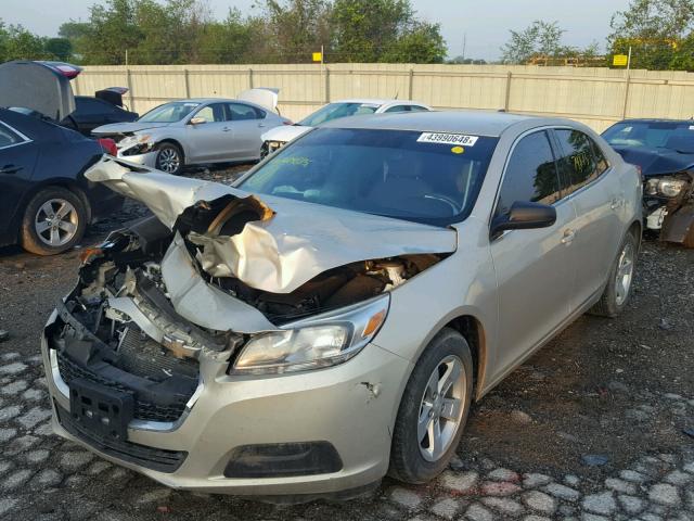 1G11A5SL2EF289885 - 2014 CHEVROLET MALIBU LS Qızıl foto 2
