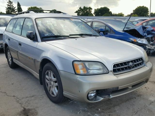 4S3BH675437619119 - 2003 SUBARU LEGACY OUT SILVER photo 1