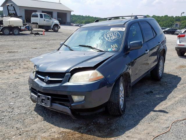 2HNYD18983H519792 - 2003 ACURA MDX TOURIN GRAY photo 2