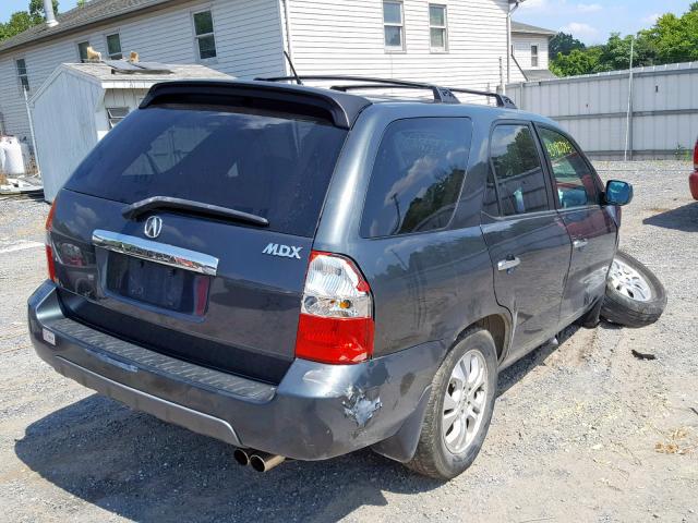 2HNYD18983H519792 - 2003 ACURA MDX TOURIN GRAY photo 4