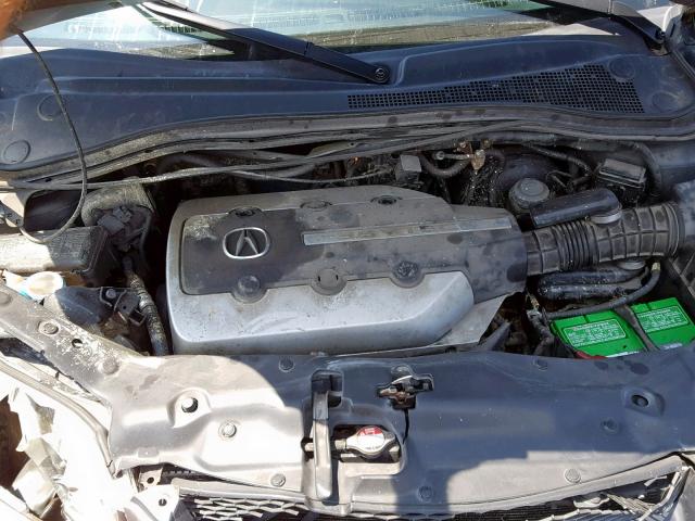 2HNYD18983H519792 - 2003 ACURA MDX TOURIN GRAY photo 7