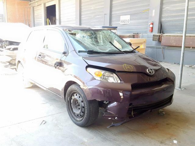 JTKKUPB41D1032177 - 2013 TOYOTA SCION XD PURPLE photo 1