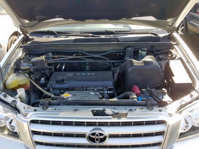 JTEGD21A010017366 - 2001 TOYOTA HIGHLANDER SILVER photo 7