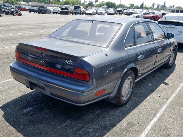 JNKNG01C2LM002466 - 1990 INFINITI Q45 GRAY photo 4