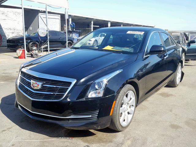 1G6AA5RA3G0157013 - 2016 CADILLAC ATS BLACK photo 2