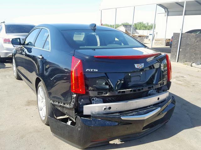 1G6AA5RA3G0157013 - 2016 CADILLAC ATS BLACK photo 3