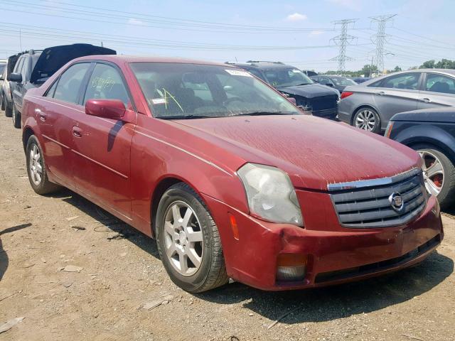 1G6DP567350107584 - 2005 CADILLAC CTS HI FEA RED photo 1