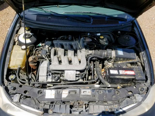 1FAFP66L3WK232024 - 1998 FORD CONTOUR LX BLACK photo 7