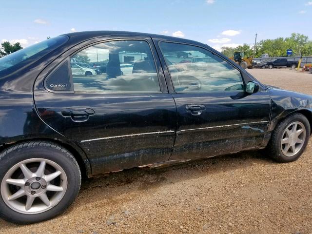 1FAFP66L3WK232024 - 1998 FORD CONTOUR LX BLACK photo 9