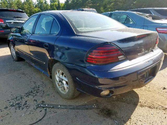 1G2NF52E24M675247 - 2004 PONTIAC GRAND AM S BLUE photo 3