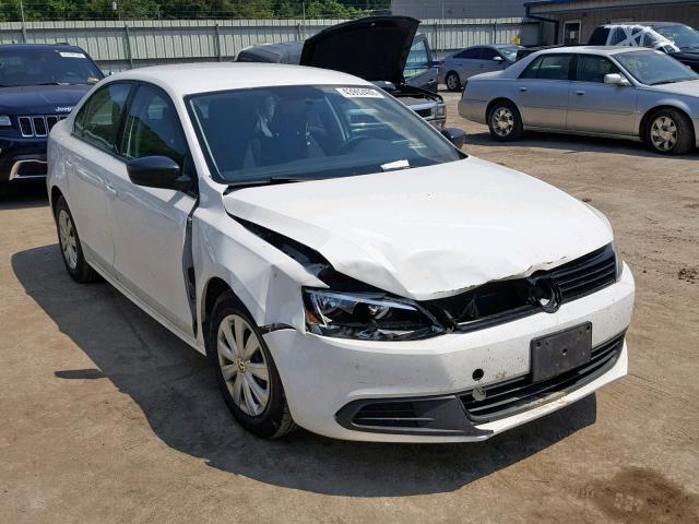 3VW1K7AJ2DM237152 - 2013 VOLKSWAGEN JETTA BASE 白色 照片 1