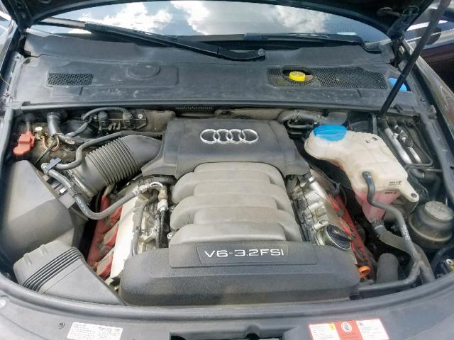 WAUDH74F48N085888 - 2008 AUDI A6 3.2 QUA BLACK photo 7