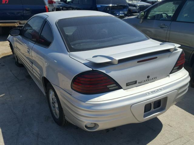 1G2NF12E52C218041 - 2002 PONTIAC GRAND AM S SILVER photo 3