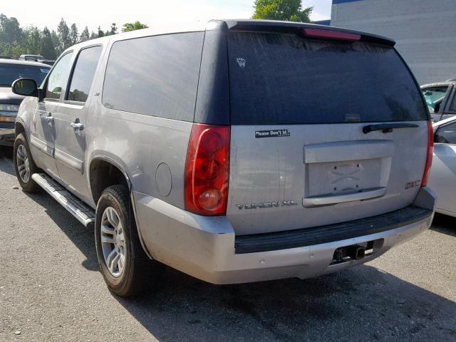 1GKFK16327J171420 - 2007 GMC YUKON XL K SILVER photo 3