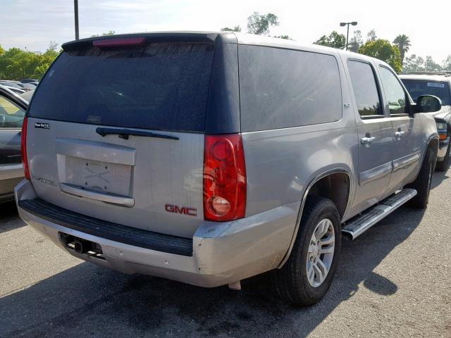 1GKFK16327J171420 - 2007 GMC YUKON XL K SILVER photo 4