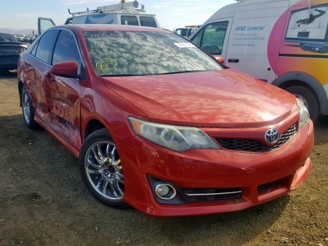 4T1BF1FK1DU646616 - 2013 TOYOTA CAMRY L MAROON photo 1