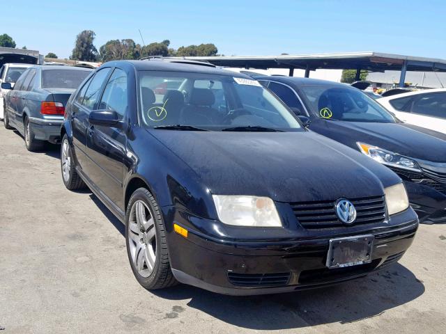 3VWSE69M33M061585 - 2003 VOLKSWAGEN JETTA GLS BLACK photo 1