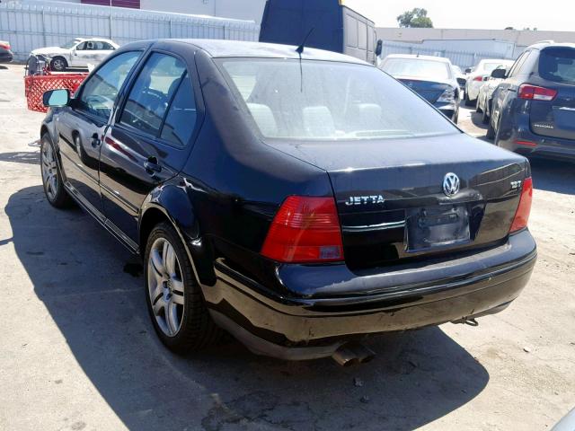 3VWSE69M33M061585 - 2003 VOLKSWAGEN JETTA GLS BLACK photo 3