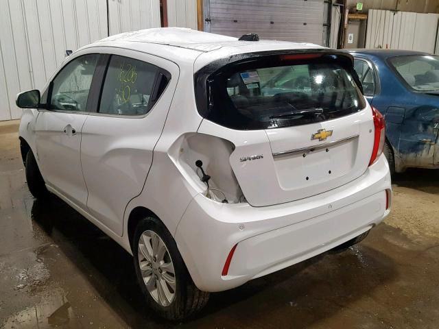 KL8CF6SA5GC608005 - 2016 CHEVROLET SPARK 2LT WHITE photo 3