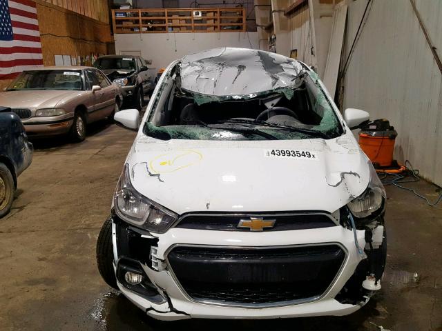 KL8CF6SA5GC608005 - 2016 CHEVROLET SPARK 2LT WHITE photo 9