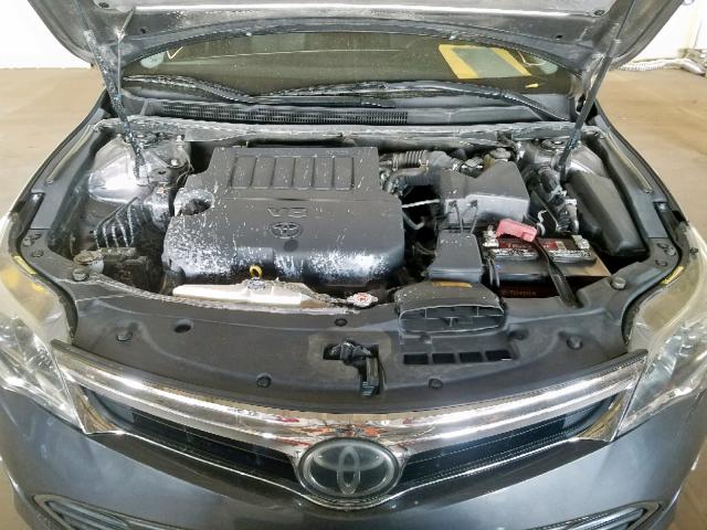 4T1BK1EB7DU015477 - 2013 TOYOTA AVALON BAS CHARCOAL photo 7