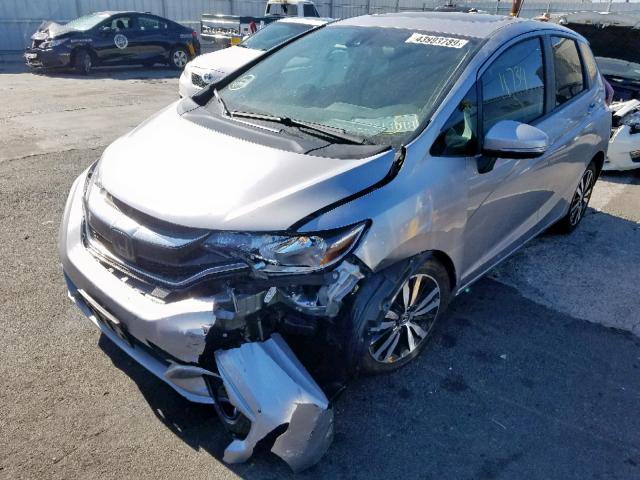 3HGGK5H88JM714166 - 2018 HONDA FIT EX SILVER photo 2