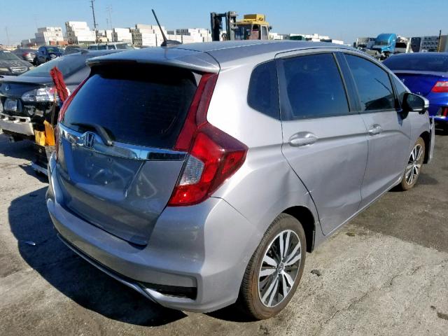 3HGGK5H88JM714166 - 2018 HONDA FIT EX SILVER photo 4