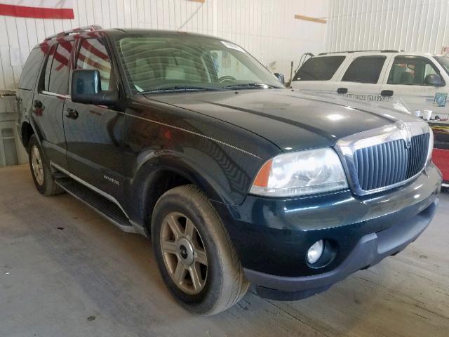 5LMEU78H43ZJ30238 - 2003 LINCOLN AVIATOR GREEN photo 1